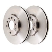 Pagid Rear Brake Discs Pair 54185