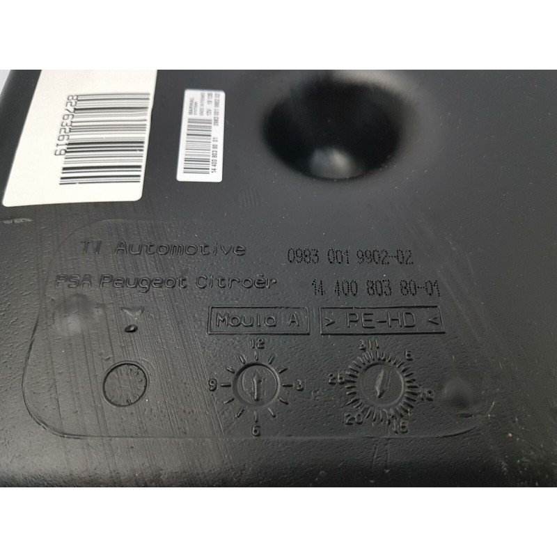 Citroen C8 Dispatch & Peugeot 807 Expert EOLYS DPF Fuel Additive Tank