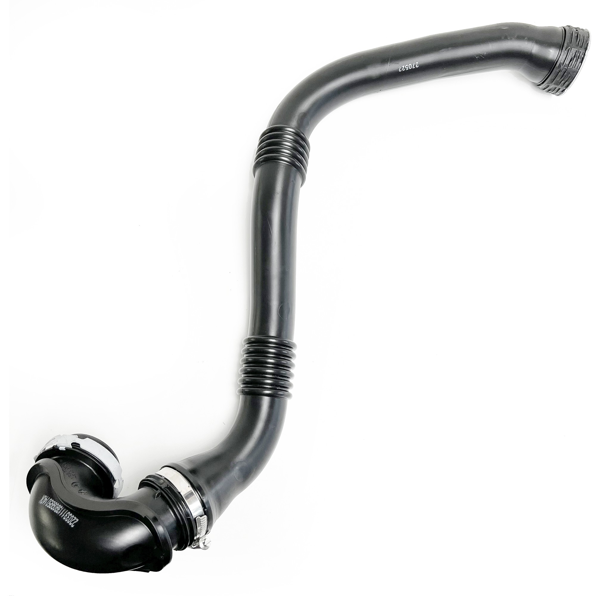 OE Left Boost Intercooler Outlet Hose Pipe to Throttle Body 13419442