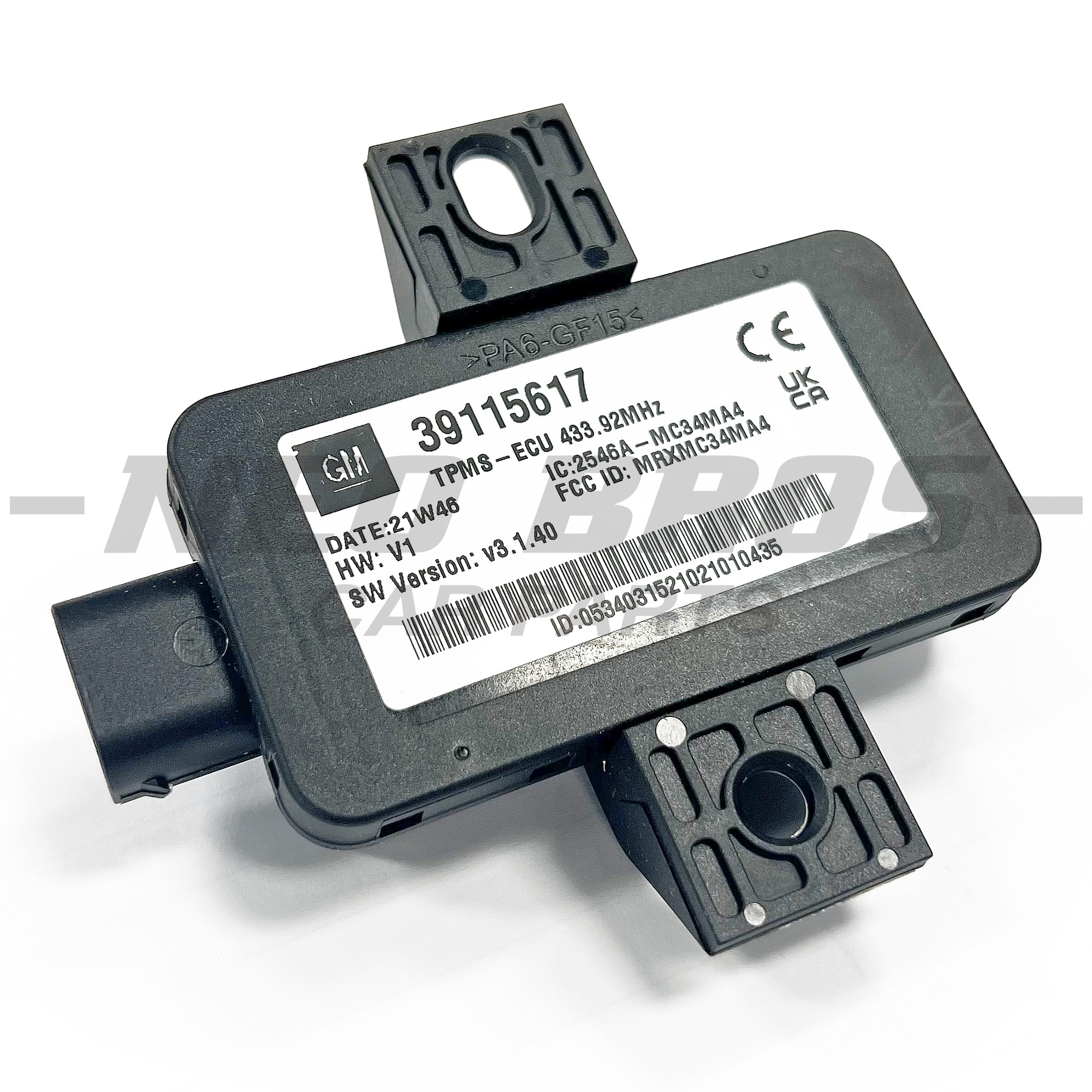 OE Tyre Pressure Control Module Auto Learn Vauxhall Corsa D 07