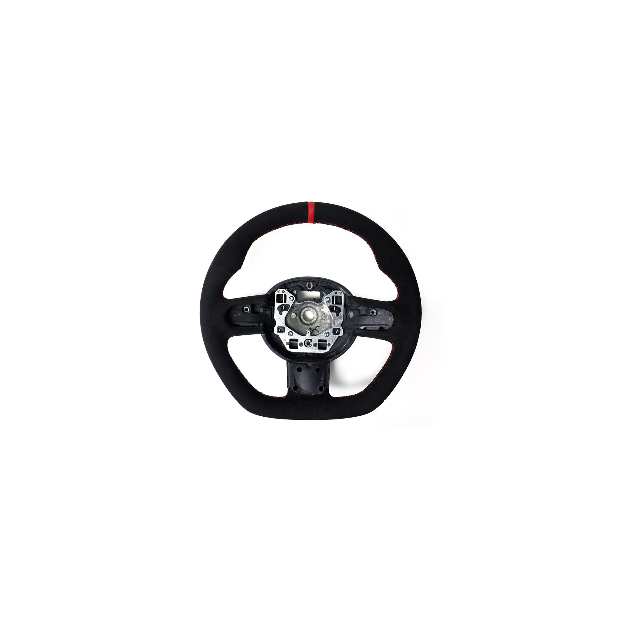 NBRacing Flat Bottom Alcantara Steering Wheel Neo Brothers