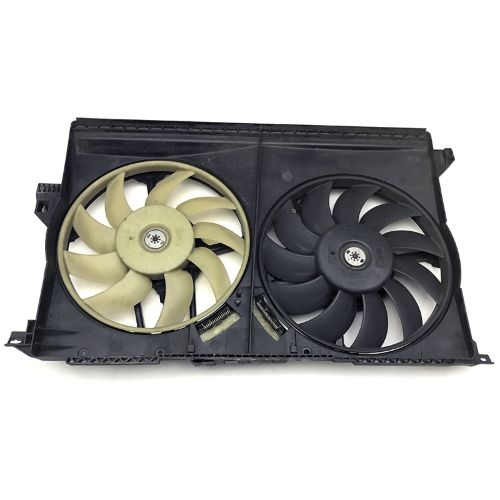 Recycled Genuine Saab Twin Radiator Fans & Cowling 12758003