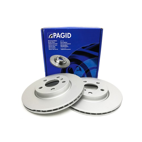 Pagid Front Brake Discs Pair 34116866297