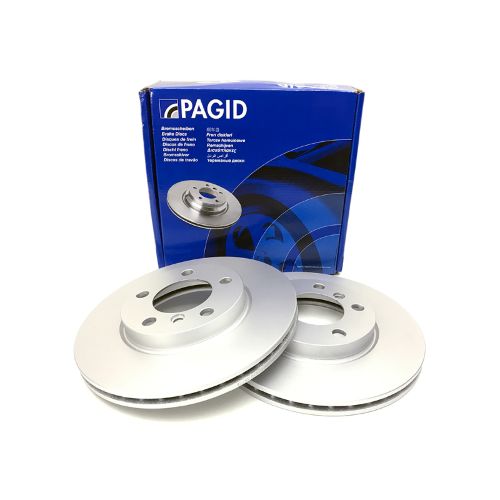 Pagid Front Brake Discs Pair 34119811537 