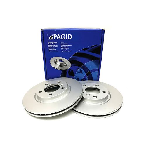 Pagid Front Brake Discs Pair 34119811538