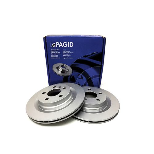Pagid Rear Brake Discs Pair 34216799369