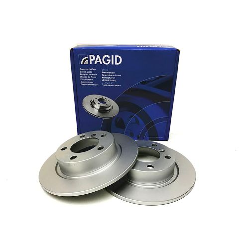 Pagid Rear Brake Discs Pair 55387