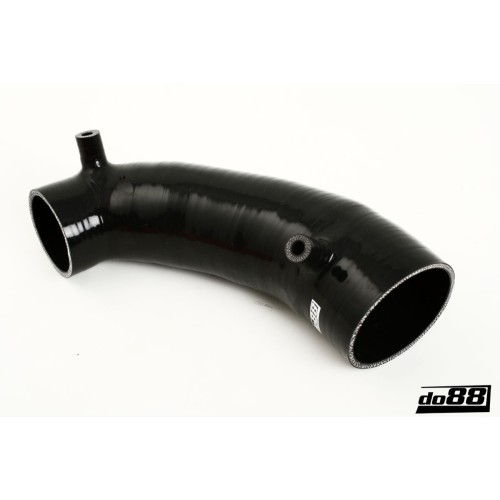 DO88 Inlet hose Silicone Black Saab 9-3 2.8t V6 06-11
