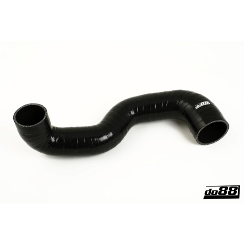 DO88 Intercooler pipe to intake manifold hose Silicone Black Saab 9-3 TTiD 08-11