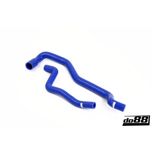 DO88 Heater hoses for cars without water valve Silicone Blue Saab 9-5 98-09