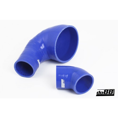 DO88 Inlet hoses Silicone Blue Saab 900 Turbo T8 81-89