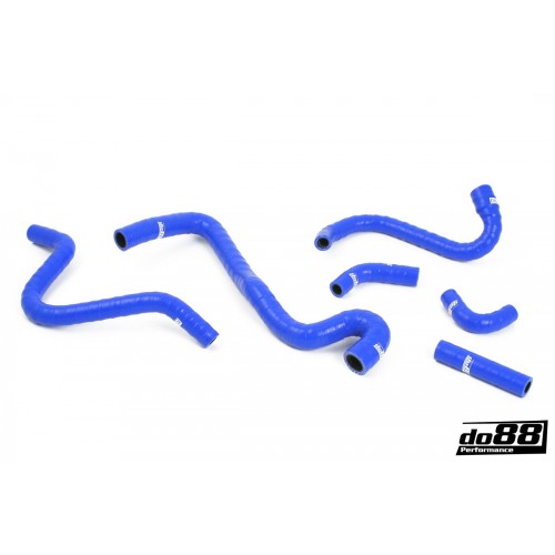 DO88 Crankcase vent hoses Silicone Blue Saab 9-5 98-03 & 9-3 00-02