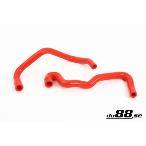 DO88 Crankcase vent hoses Silicone Red Saab 9-5 98-03 & 9-3 T7 99-02