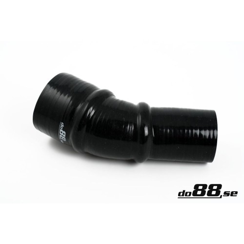 DO88 Inlet hose Silicone Black Saab 9-5 