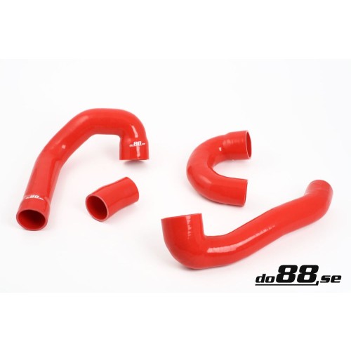 DO88 Pressure hoses Silicone Red Saab 9-3 2.0T 03-11
