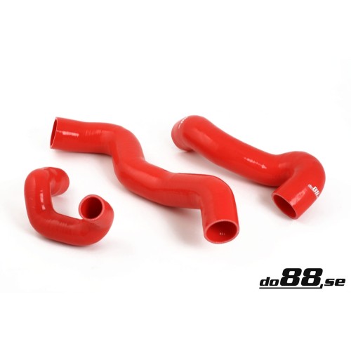 DO88 Cross-Flow hoses Silicone Red Saab 900/9-3 94-00