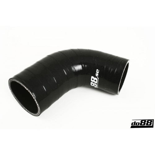 DO88 Intercooler outlet Silicone Black Saab 9-3 1.9 TiD 04-11