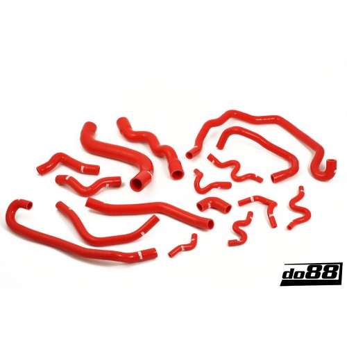 DO88 Coolant hoses Silicone Red Saab 9-3 2.8t V6 06-11 