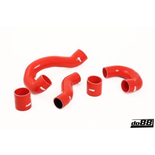 DO88 Pressure hoses Silicone Red Saab 9-3 2.8t V6 06-11