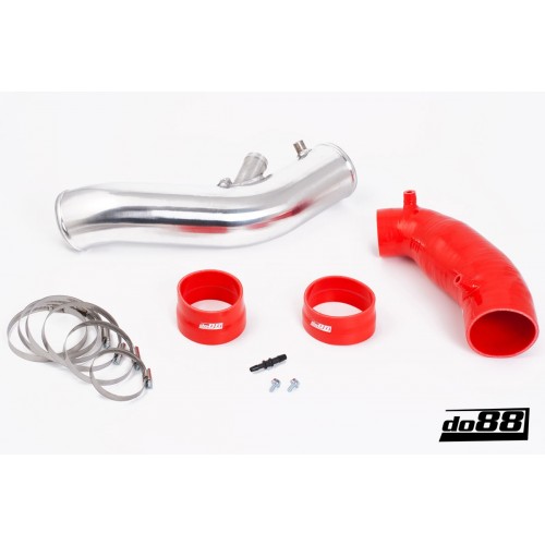 DO88 Inlet pipe kit Silicone Red Saab 9-3 2.8T V6 06-11 