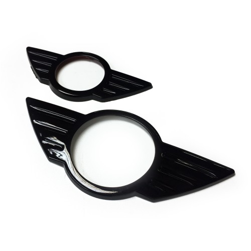 NBRacing Badge / Emblem Covers (Gloss Black)