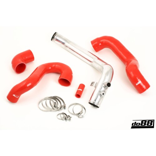 DO88 Pressure pipe kit Silicone Red Saab 9-5 98-01