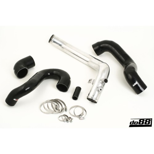 DO88 Pressure pipe kit Silicone Black Saab 9-5 98-01