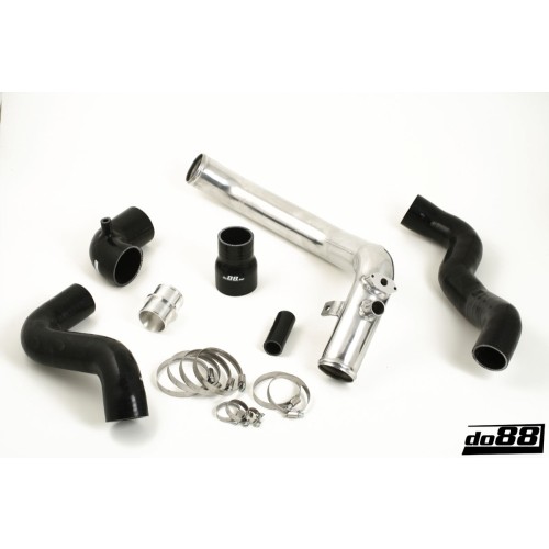 DO88 Pressure pipe kit Silicone Black Saab 9-3 99-02