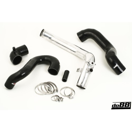 DO88 Pressure pipe kit Silicone Black Saab 9-5 01-09