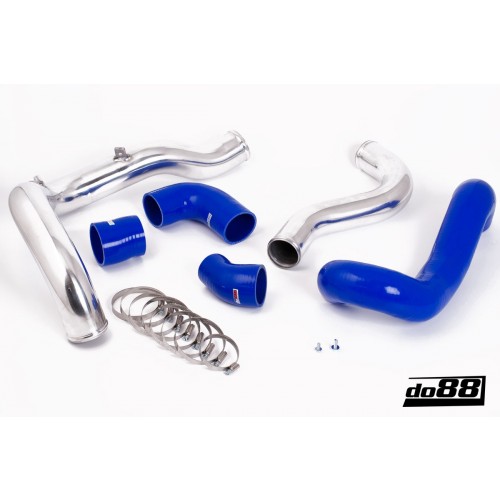 DO88 Pressure pipe kit Silicone Blue Saab 9-3 2.8T V6 06-11