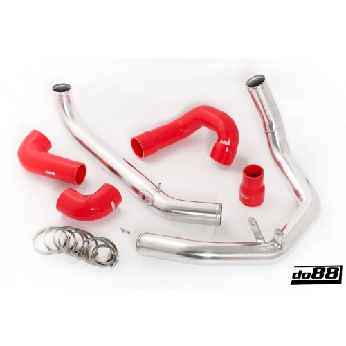 DO88 Pressure pipe kit Silicone Red Saab 9-3 2.0T 03-11