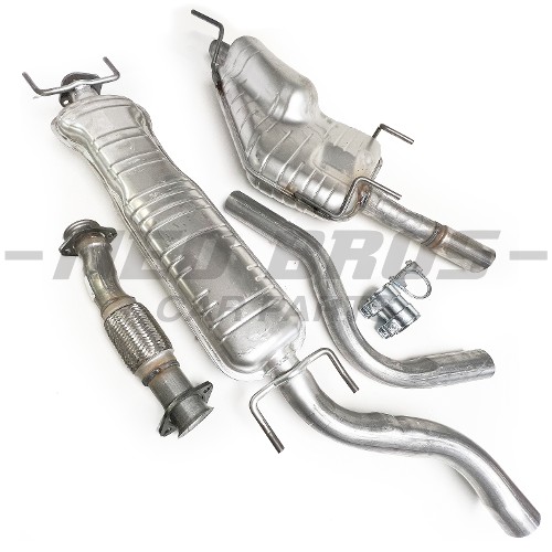 TVT Cat Back Exhaust System 9-5 Aero 04-10