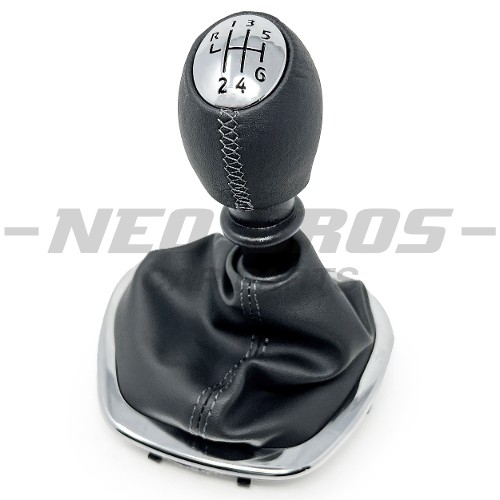 OE Gear Shift Lever Knob & Gaiter Chrome 6 Speed Vauxhall Vivaro B 15- 93461594