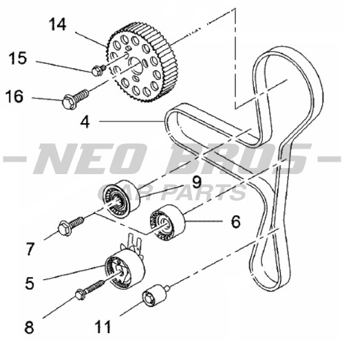 Insignia deals timing belt