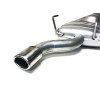 TVT Exhaust Back Box Silencer with Polished Sleeve 4904801