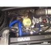 DO88 Crankcase vent hoses Silicone Black Saab 9-5 98-03 & 9-3 T7 99-02