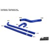 DO88 Solenoid valve & crankvent hoses Silicone Blue Saab 9-3 2.0T 03-11