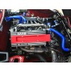 DO88 Coolant hoses Silicone Blue 8 pcs Saab 900 Turbo 16 84-93