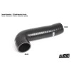 DO88 Intercooler pipe to intake manifold (60/70Ah battery) Silicone Black Saab 9-5 1.9 TiD 06-09