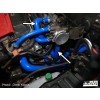 DO88 Idle valve hoses Silicone Blue Saab 9000 Turbo 91-98