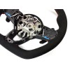 NBRacing Flat Bottom Alcantara Steering Wheel