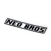 Neo Bros Sticker / Decal, 150mm (Black)
